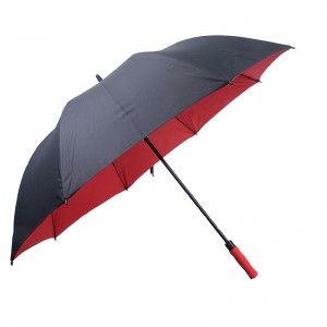 2019 dimensiuni mari rezistente la vânt sporturi în aer liber imprimare personalizată Cadru din fibră de sticlă umbrelă de golf