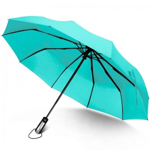 Cadouri de marketing cu bricheta de protecție la vânt 10rib 3 umbrelă pliabilă și ploaie