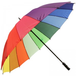 Umbrella de golf rezistentă la apă cu logo-ul plin de culoare personalizată pentru promovare
