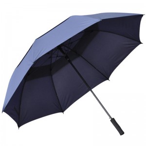 Umbrelă automată deschisă cu umbrelă de golf cu două straturi personalizate