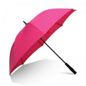 2019 cadru promoțional din fibră de sticlă EVA mâner umbrelă de golf cu imprimare personalizată